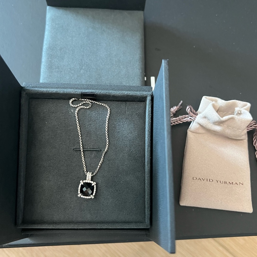 David Yurman Albion Pendant Black Onyx